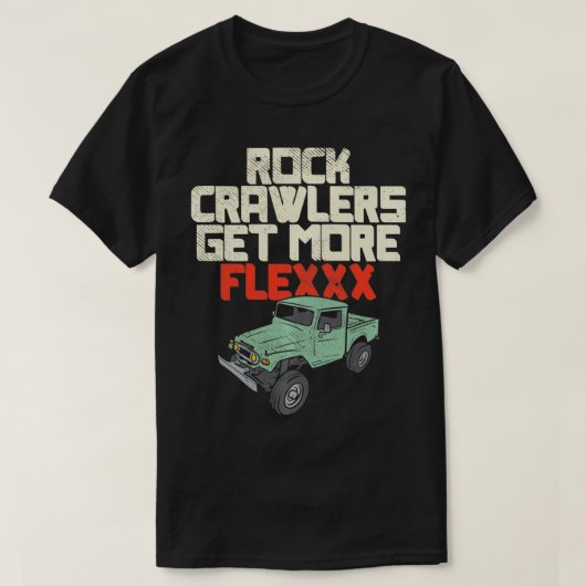 RC Rock Crawler Fan Rock Crawler Treiber mehr T-Shirt (Design vorne)