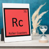 Rc - Roller Untersetzer Chemistry Periodic Table Fotoplatte (Seite)