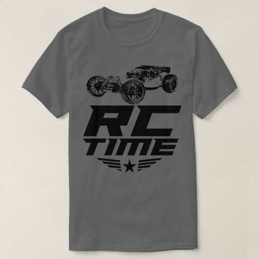 Rc Time Racing Cars Geeignet für Remote Radio Kont T-Shirt (Design vorne)