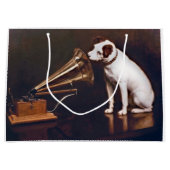 RCA Victor Dog Geschenktasche Große Geschenktüte (Vorderseite)