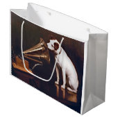 RCA Victor Dog Geschenktasche Große Geschenktüte (Vorderseite Schrägansicht)
