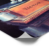 RCA Victor Seine Master Stimme von Francis Barraud Poster (Ecke)