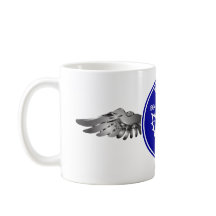 RCAF 100 Vintage Graue Logo-Tasse