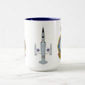 RCAF 434 Squadron/3 Wing CF-104 Tasse (Zentrum)