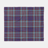 RCAF Kariert Fleecedecke (Vorderseite (Horizontal))