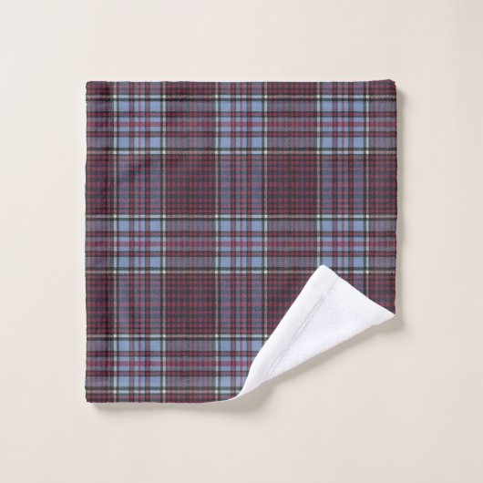 RCAF Modernes Original Tartan Badhandtuch Set (Waschlappen)