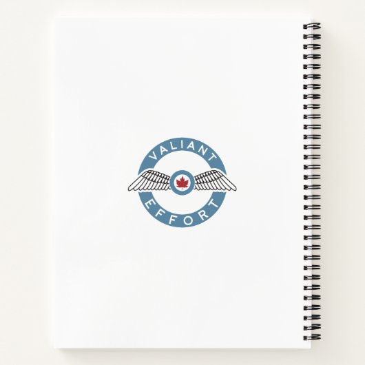 RCAF-Notebook Notizblock (Rückseite)
