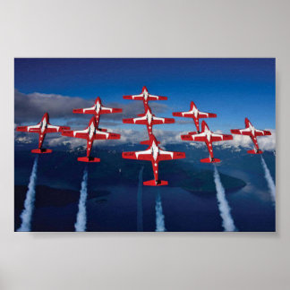 Rcaf Snowbirds Print, Value Poster Paper