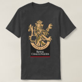 RCB Royal Challengers Bangalore Classic TShirt (Design vorne)