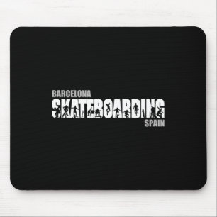 Rcelona Skateboarder Urne Skateboarding 1 Mousepad