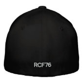 RCF76 Baseball-Obergrenze Bestickte Baseballkappe (Rückseite)