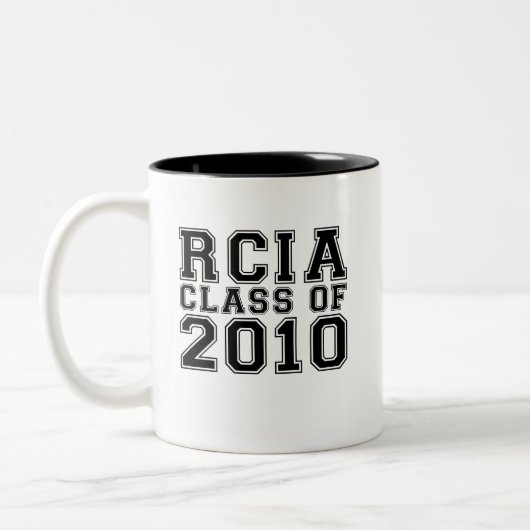 RCIA Klasse von 2010 Zweifarbige Tasse (Links)