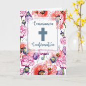 RCIA-Kommunion und -Bestätigungspoppe-Blume Karte (Gelbe Blume)