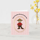 RCMP Day Mountain Card Karte (Gelbe Blume)