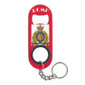 ‚RCMP‘ MINI FLASCHENÖFFNER (Rückseite)