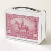 RCMP Mountie Metal Lunchbox (Rückseite)