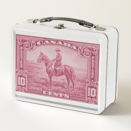 RCMP Mountie Metal Lunchbox (Vorderseite)