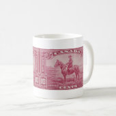 RCMP Mountie-Tasse Kaffeetasse (VorderseiteRechts)