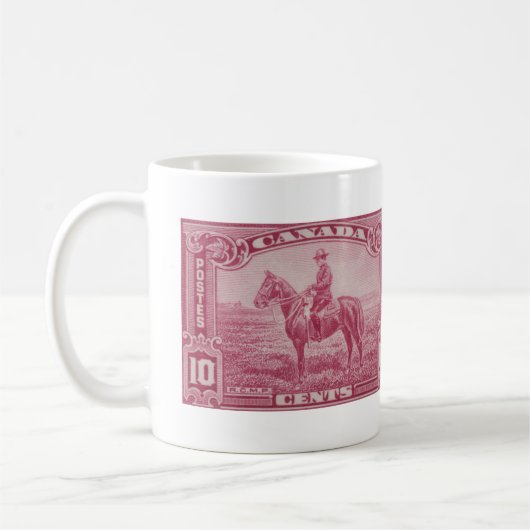 RCMP Mountie-Tasse Kaffeetasse (Links)