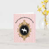 RCMP Tagesberg auf Pferdekarte Silhouette Karte (Gelbe Blume)