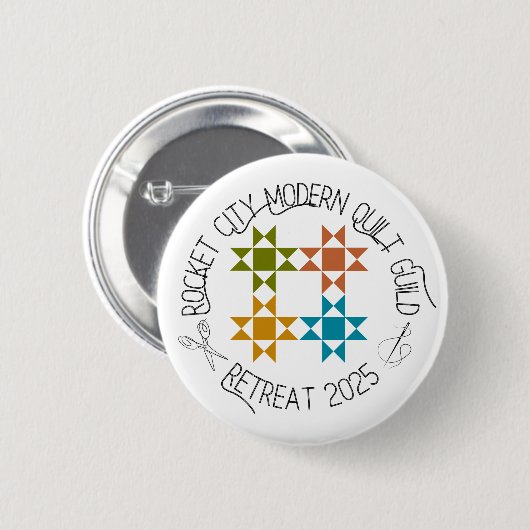 RCMQG 2025 Retreat Button (Vorne & Hinten)
