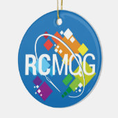 RCMQG Logo-Ornament Keramik Ornament (Links)