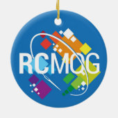 RCMQG Logo-Ornament Keramik Ornament (Hinten)