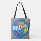 RCMQG Logo-Taschen-Tasche--Grau Tasche (Rückseite)