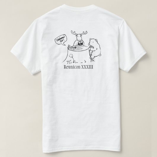 RCon33-light T-Shirt (Design Rückseite)