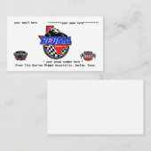 RCQMA Member card Visitenkarte (Vorne/Hinten)