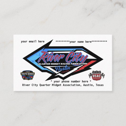 RCQMA-Mitgliedskarte Visitenkarte (Vorderseite)