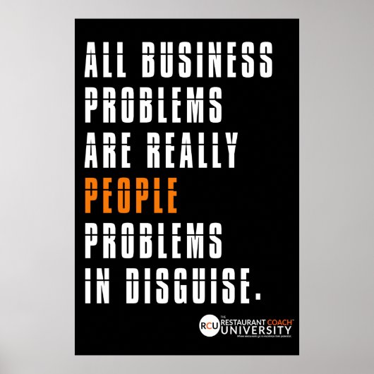 RCU Business Problems Poster (Vorne)
