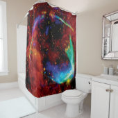 RCW 86 Supernova Remnant - NASA Hubble Space Foto Duschvorhang (Beispiel)