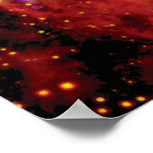 RCW 86 Supernova Remnant - NASA Hubble Space Foto Poster (Ecke)