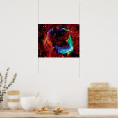 RCW 86 Supernova Remnant - NASA Hubble Space Foto Poster (Küche)