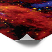 RCW 86 Supernova Remnant - NASA Hubble Space Foto Poster (Ecke)