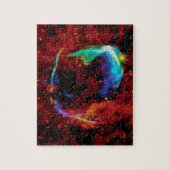 RCW 86 Supernova Remnant - NASA Hubble Space Foto Puzzle (Vertikal)