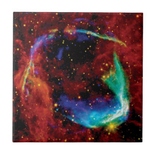 RCW 86 Supernova-Überrest - NASA Hubble Weltraumfo Fliese