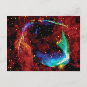 RCW 86 Supernova-Überrest - NASA Hubble Weltraumfo Postkarte