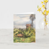 Rd.200 Windmill Karte (Gelbe Blume)