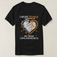 RD Custom COPD Awareness Shirt, ich trage Orange