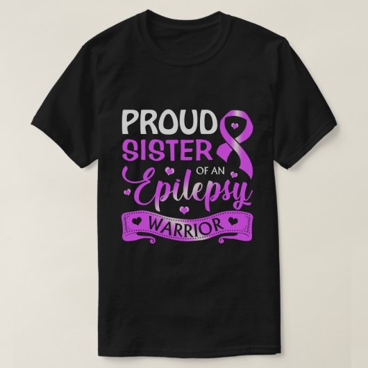 RD Epilepsy-Shirt, Epilepsie-Bewusstsein T-Shirt (Design vorne)