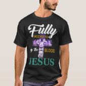 RD Fully Vaccated By the Blood Of Jesus Lion God T-Shirt (Vorderseite)