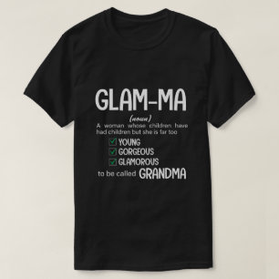 RD Glamma-Shirt, Oma-Shirt, Oma-Geschenk für Oma T-Shirt