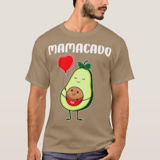 RD Mamacado Avocado Schwangere Mama Schwangerschaf T-Shirt