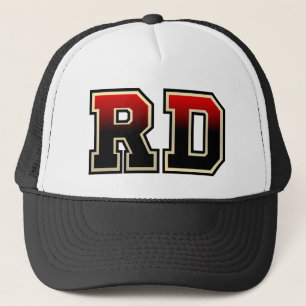 Rd-Monogramm Truckerkappe