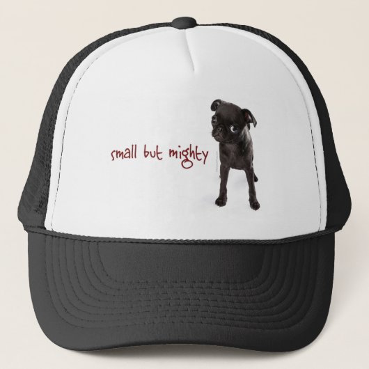 Rd-Mops-mächtiger Hut Truckerkappe (Vorderseite)