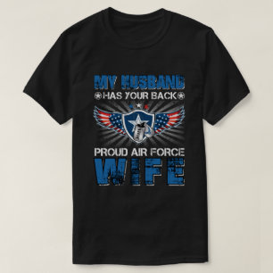 RD Personalisiert Air Force Shirt, mein Mann  T-Shirt