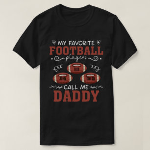 RD Personalisiert American Football  T-Shirt
