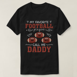 RD Personalisiert American Football T-Shirt